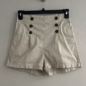 CI SONO twill shorts with button detail size Large